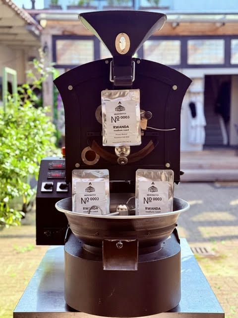 Onze koffiebrander met verse microbatch