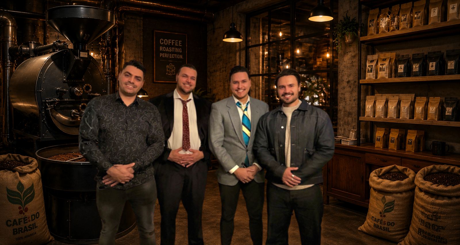 De vier broers in de branderij